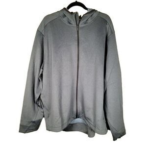 All in Motion Men's Big & Tall Tech Fleece Full Zip Hoodie Sz XXXL